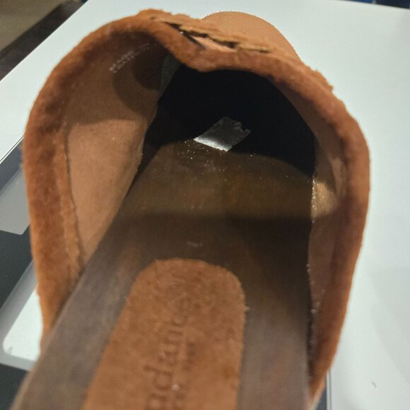 Sundance Brown Suede Mules, size 9 - Picture 11 of 11